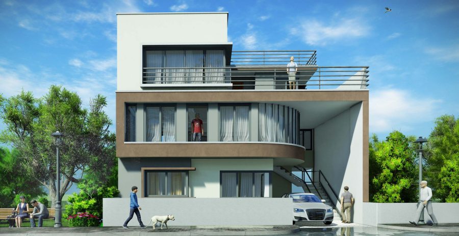 Residence Building Design in Lalitpur