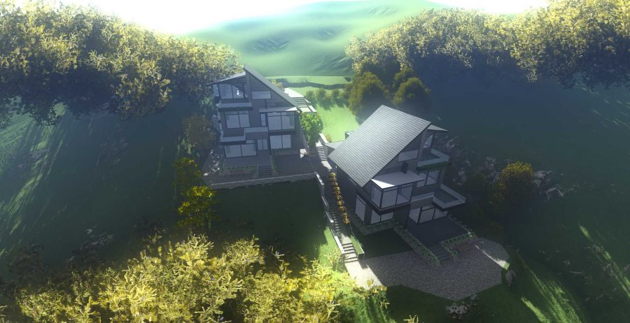 Tuscany Style Building for Artist in Nuwakot Region , Nepal