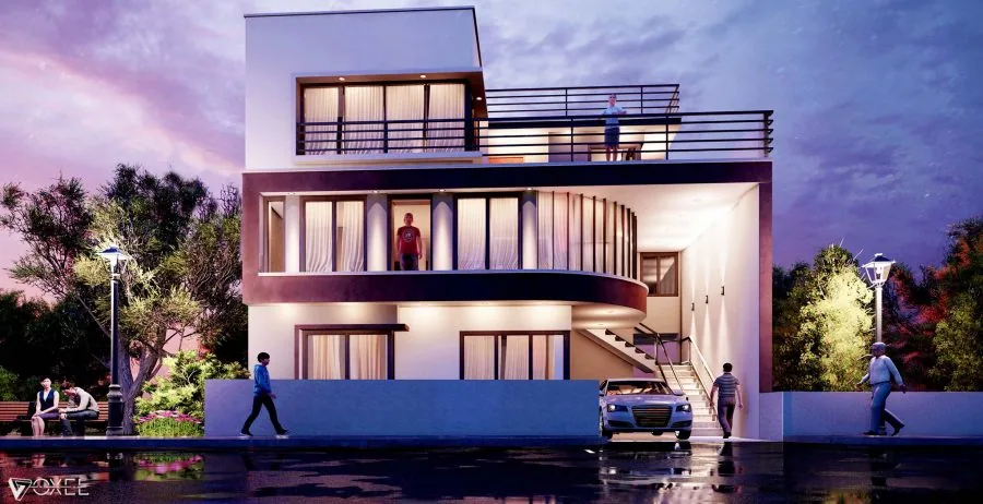 Residence Building Design in Lalitpur