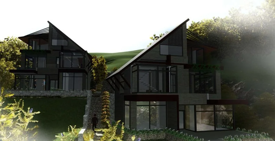 Tuscany Style Building for Artist in Nuwakot Region , Nepal