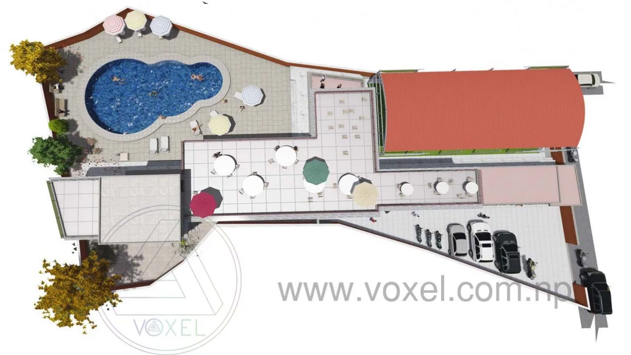 Restaurant Complex and banquet Hall